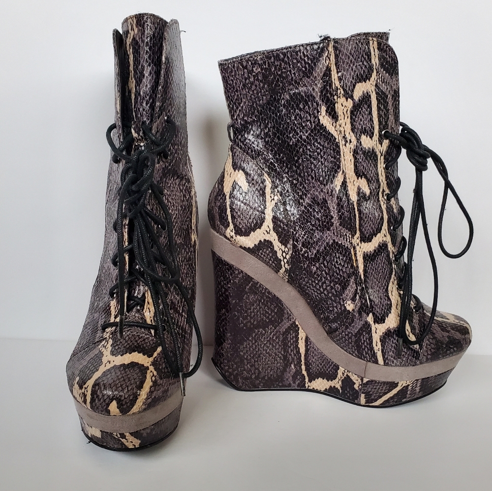 Snake Print Platforms - image 2